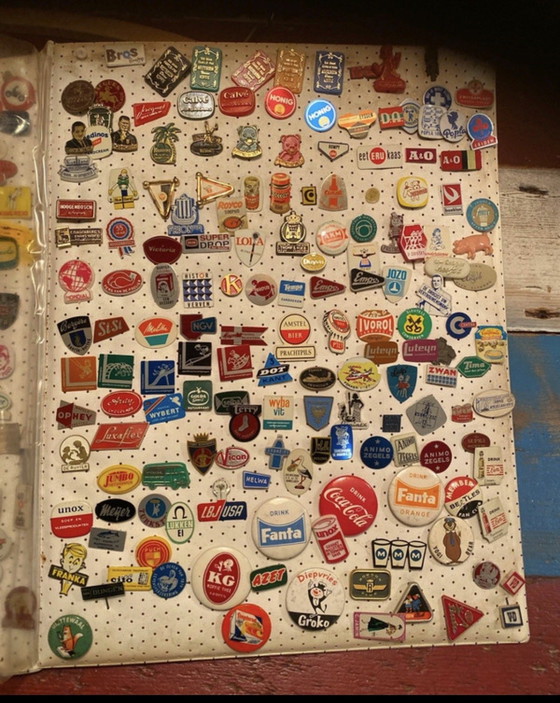 Image 1 of Vintage verzameling speldjes album