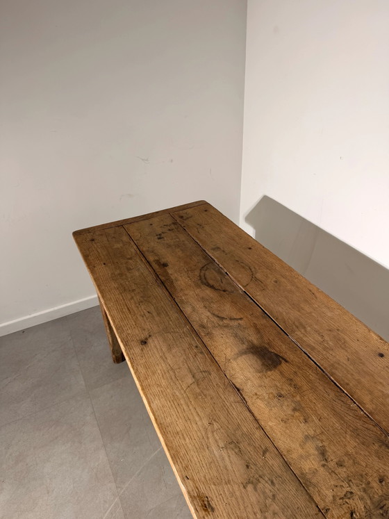Antico Tavolo da Lavoro Rustico da Fattoria – Tavoli da pranzo, Wood (photo 4 of 6)