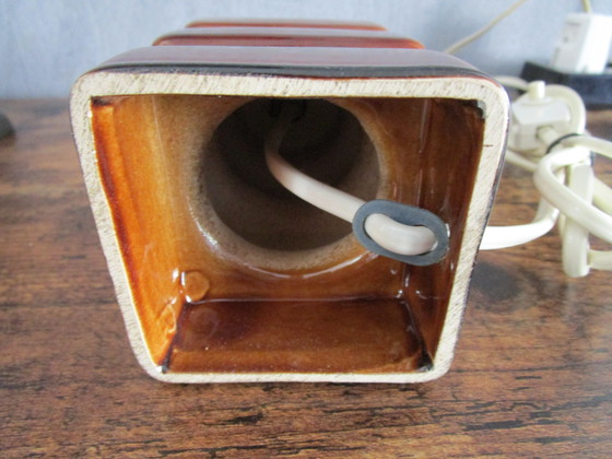 Image 1 of Cari Zalloni Ceramic Space Age Table Lamp Base