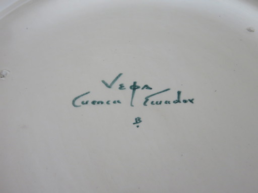 Ceramic mural, Eduardo Vega Cuenca, Ecuador 1970s