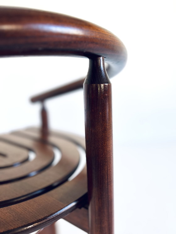 Image 1 of 2x Allmilmö Tabouret de bar arc-en-ciel '80