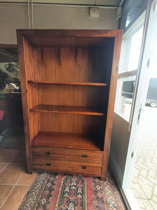 Teak bookcase