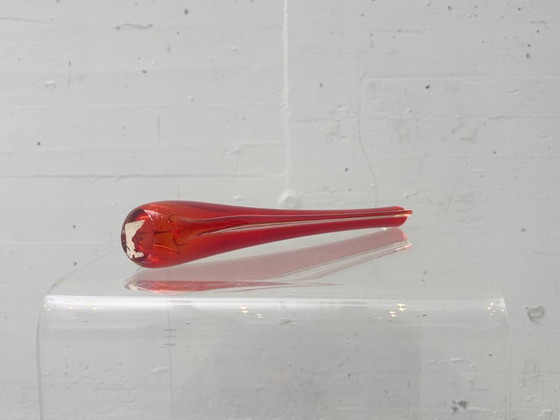 Image 1 of Flavio Poli Murano Vase for Seguso Vetri d’Arte – Sommerso technique, 1950s