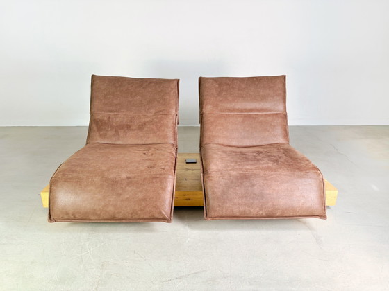 Image 1 of Sofa Couch Koinor Zweisitzer Edit 3 Balkeneiche Wildleder 240Cm