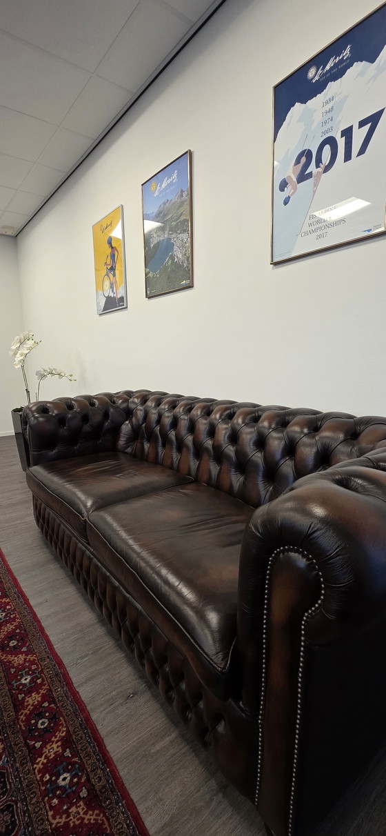 Image 1 of Divano e poltrona Chesterfield tipo Birmingham