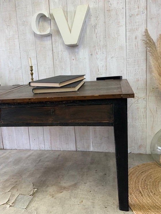 Antique French Notary Desk – Wood (photo 7 of 15)