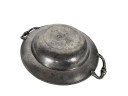 Plato de peltre - 'Porringer' - fuente para servir - contrastado - siglo XIX