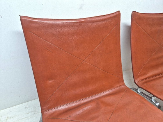 Image 1 of Poul Kjaerholm (1929-1980), Paar niedrige PK22-Stühle, Kold Christensen