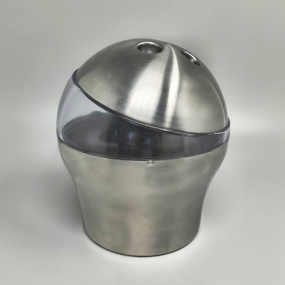 Image 1 of WMF Space Age "Bowling Ball" ijsemmer uit de jaren 70. Gemaakt in Duitsland.