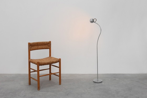 Image 1 of Lampada da terra cromata di metà secolo di Nordlux, Danimarca, anni '70