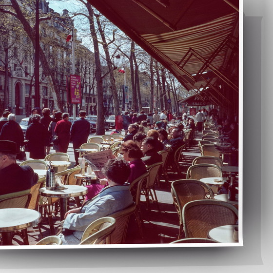 Image 1 of 1x café de la paix, Parijs 1960 | fine art analoge kleuren