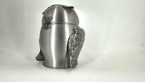 Image 1 of Owl shaped ice bucket Made In Italy 1960s