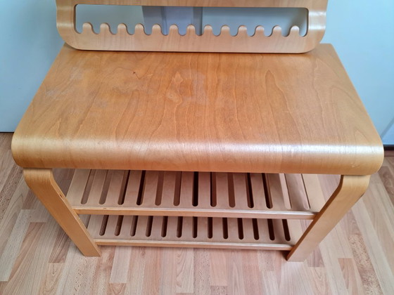 Image 1 of Set IKEA Kantra tavolino da parete più appendiabiti IKEA KANTRA