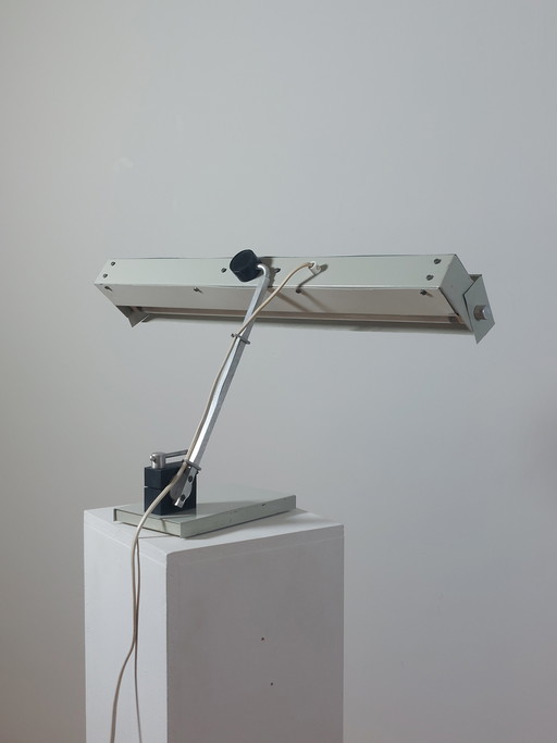 Vintage metal desk lamp Klaus Musinowski GDR
