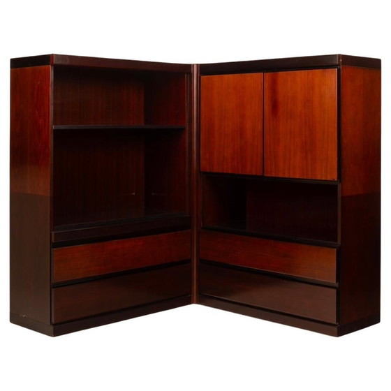 Angelo Mangiarotti Muebles Bar de Palisandro La Sorgente dei Mobili Mid Century – Mueble bar, Plastic (photo 7 of 27)