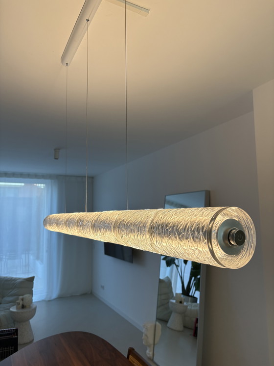 Image 1 of Flos Luce Orizzontale style | Lampada a sospensione LED in vetro di design