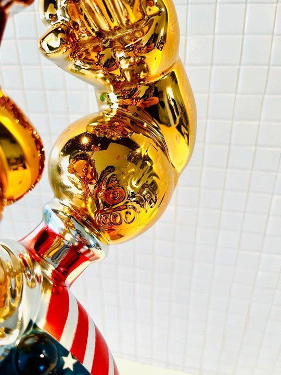 Image 1 of Sculpture XL Popeye USA, Pop Art, Luxe, Argent, Statue, Dessin animé, États-Unis