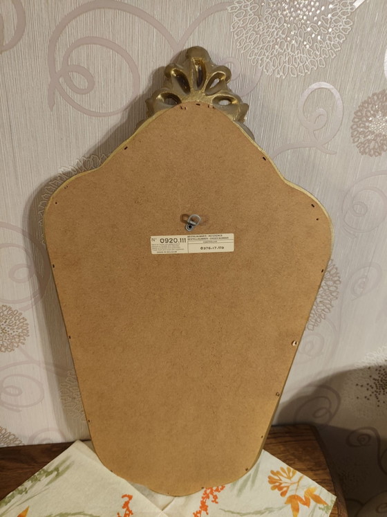 Original Vintage Deknudt Mirror – Glass, Wood (photo 2 of 7)