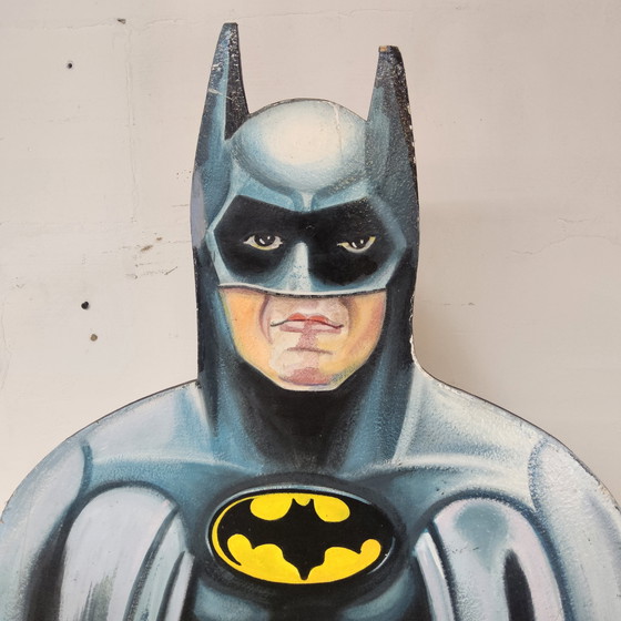 Image 1 of Statue / découpe / figurine Batman en bois faite à la main