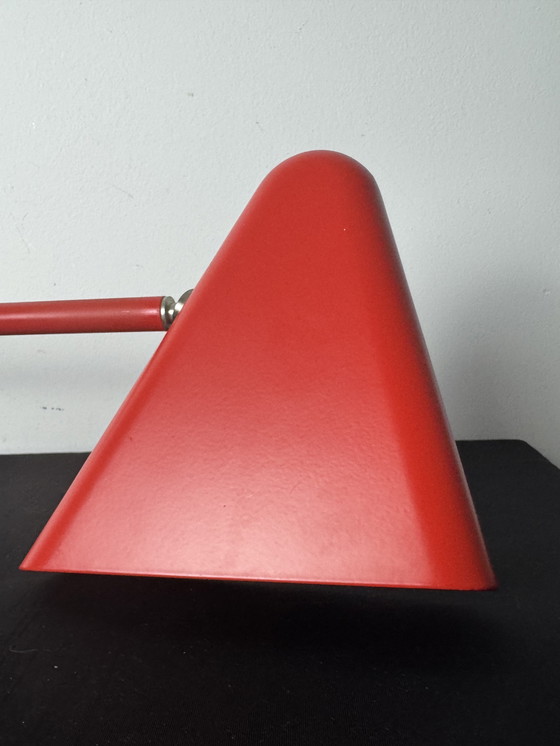Image 1 of Lámpara de pared de metal rojo IKEA PS 2012 Diseño de Johanna Jelinek