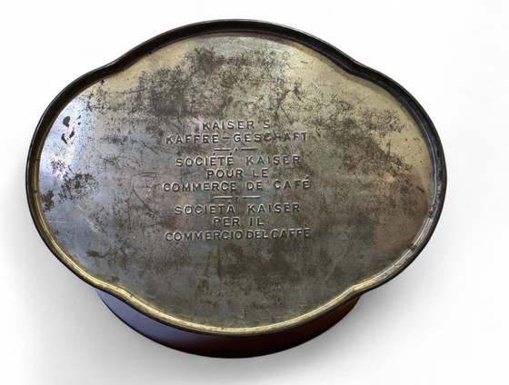 Vintage 1930s Kaiser Caffe tin box – Decorative Objects, Metal (photo 6 of 6)