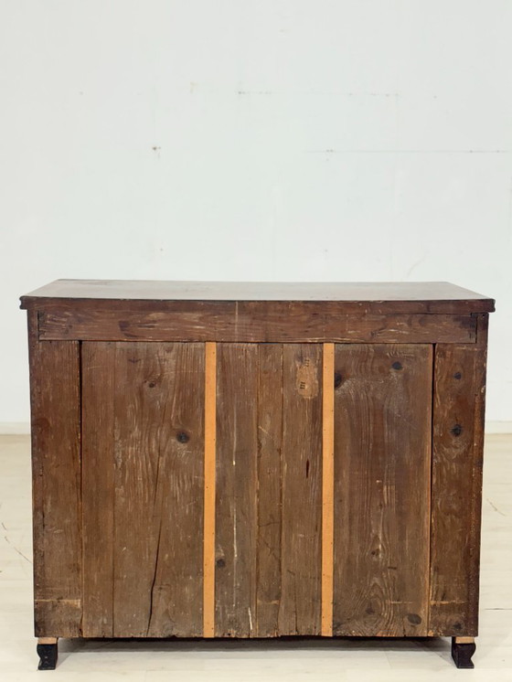 Image 1 of Commode Biedermeier, meuble de toilette, armoire, meuble de salon, antiquité, vers 1900