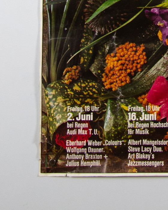 Image 1 of Jazz in the Garden – 1978 – Manifesto originale d'epoca di Günther Kieser | 119 × 84 cm | Germania