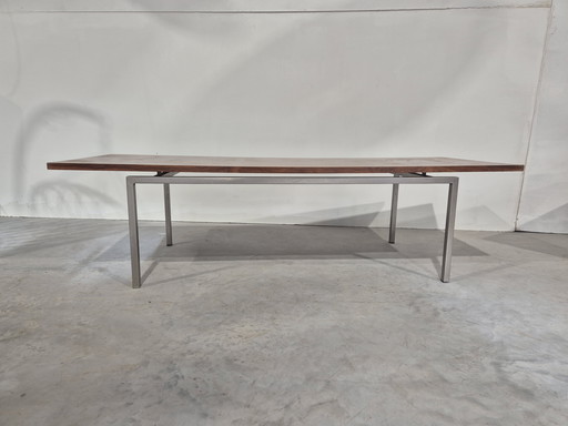 Tavolino da caffè di metà secolo con piano sospeso