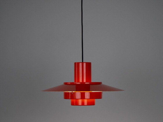 Image 1 of Lampada a sospensione vintage danese Falcon di Andres Hansen, Fog og Morup, 1969