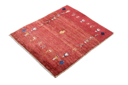 Original Modern Perser Gabbeh Woll Teppich 80 x 70 cm Top Zustan