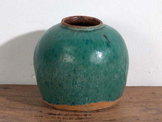 Antieke groene vaas (ca. 1820) #20 – Vazen, Ceramic (photo 29 of 34)