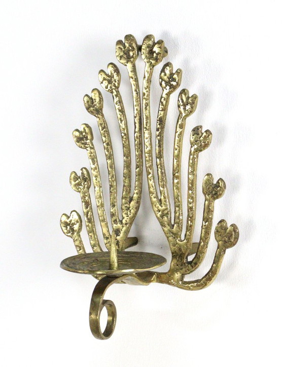 Image 1 of Brass vintage wall sconce