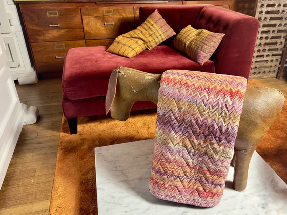 Missoni Zigzag Gesteppte Decke 125x265 Cm Chevron – Dekorative Objekte, Textile (photo 5 of 9)