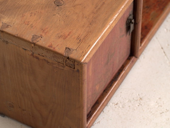 Credenza bassa antica in legno di pino - Cina, c.1930 – Credenze, Iron (photo 15 of 40)