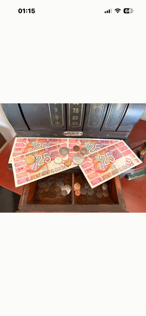 Nostalgie : 4 billets de 25 florins