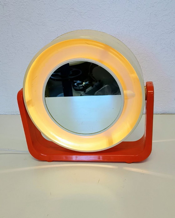 Allibert Sixties Miroir De Maquillage Double Avec Éclairage – Glass, Plastic (photo 2 of 8)