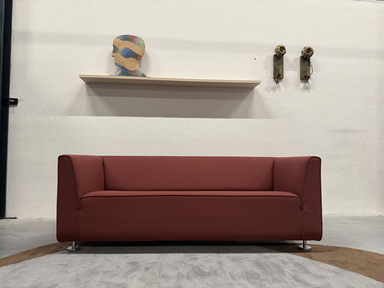 Image 1 of Gelderland 4800 Sofa 2.5 Seater Red Fabric 190
