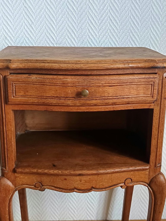 Louis XV Style Bedside Table – Wood (photo 7 of 14)