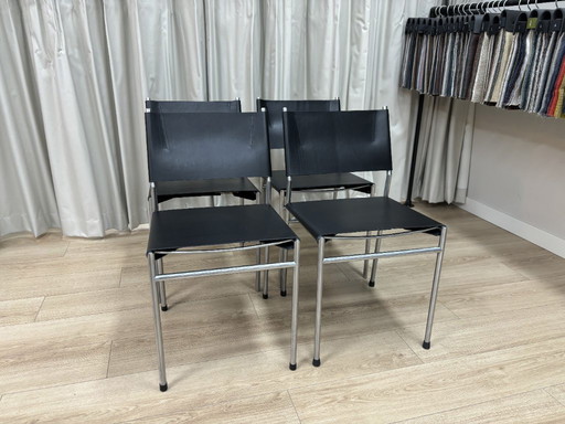 Spectrum SE06 | Refurbished | Black saddle leather | Set of 4