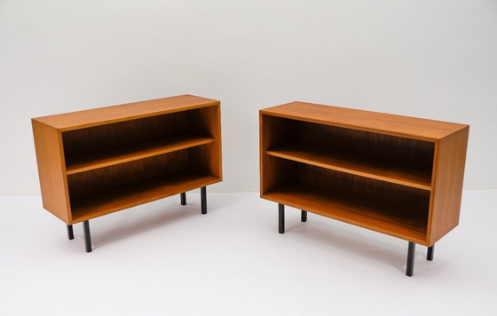 Image 1 of Librerie danesi in teak, anni '60, set di 2