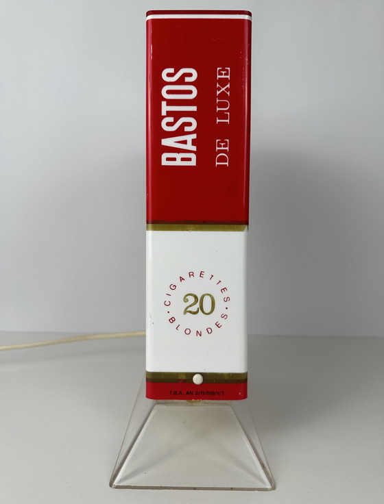 Image 1 of Insegna luminosa pubblicitaria vintage - tabacco