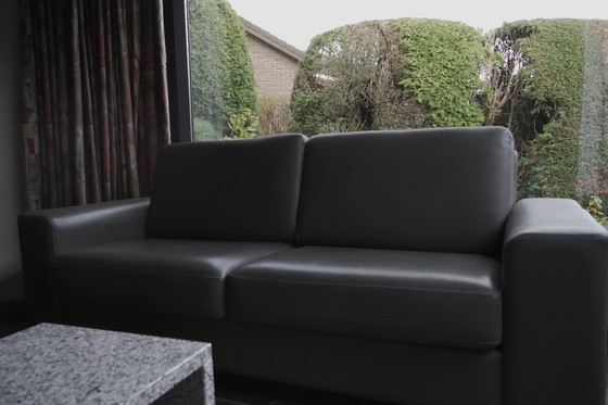 Image 1 of Lederen zetel