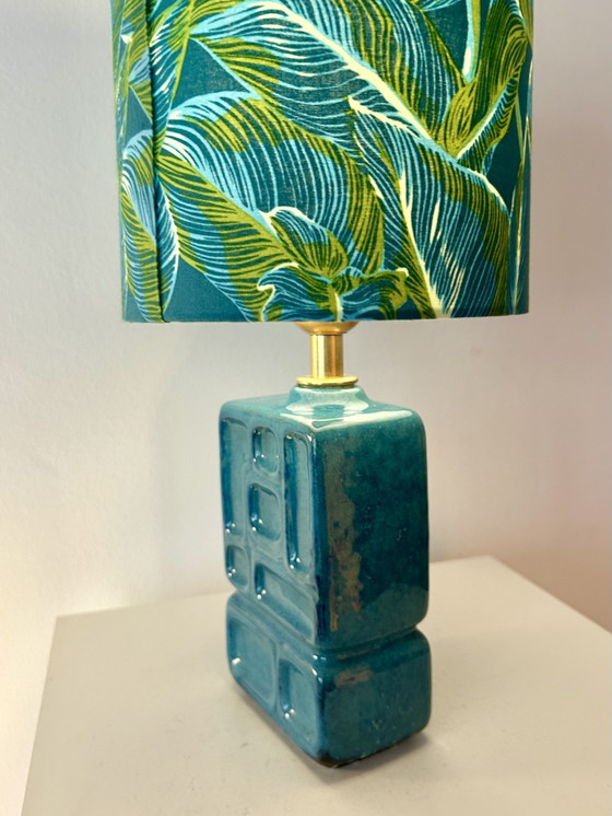 Image 1 of Oost-Duitse designlamp uit het midden van de 20e eeuw, gemaakt van een vaas door VEB Strehla.