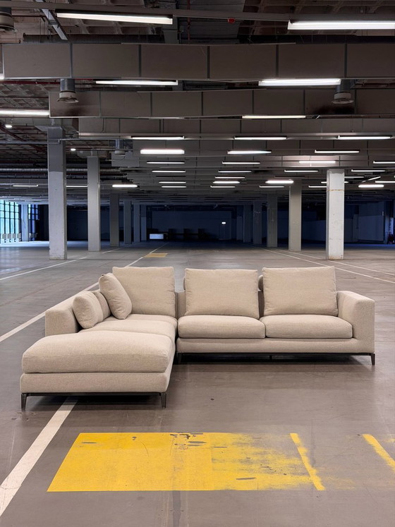 Minotti Andersen Hoekbank | Beige | Nieuwstaat + Garantie – Hoekbanken, Textile (photo 8 of 17)