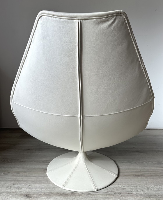 Sillón lounge de diseño Artifort F510 – Sillones, Leather, Modern (photo 6 of 8)