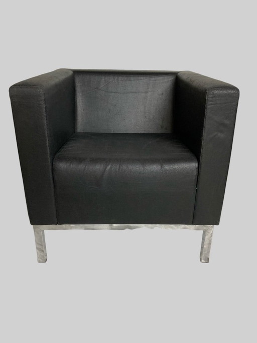 Lamm Polo Design Fauteuil in Leder
