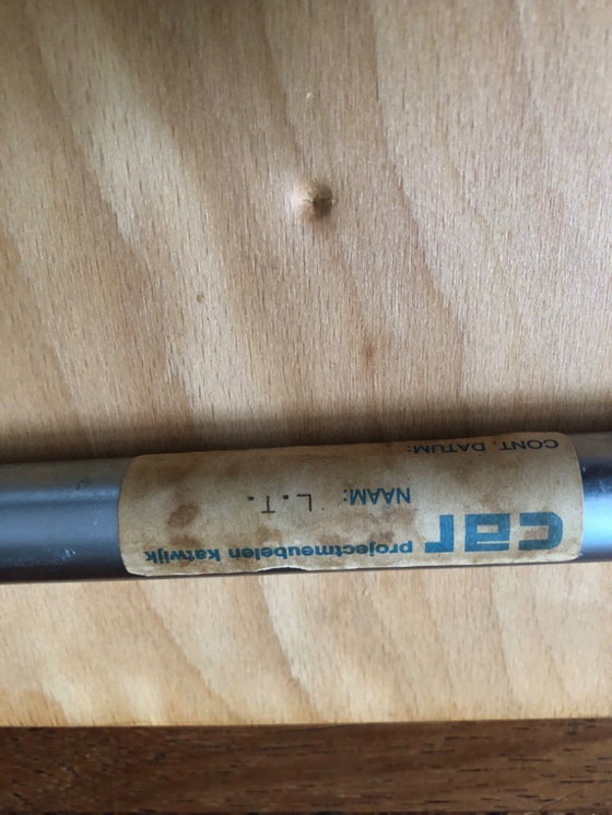 Image 1 of 6x krijn Hamelink Cadiz Plywood dutch design stoelen