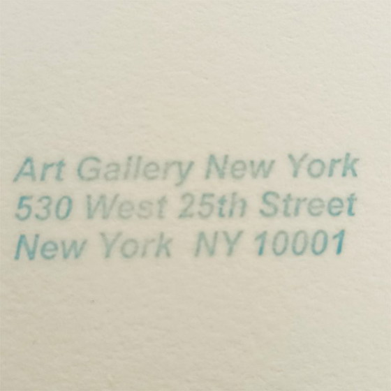 Image 1 of 1980s Andy Warhol "Flowers" Limited Series Lithograph - Leo Castelli - New York - Numbered in Pencil.