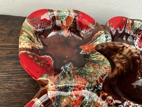 Image 1 of Serviteur à hors-d’œuvres céramique vintage Vallauris 