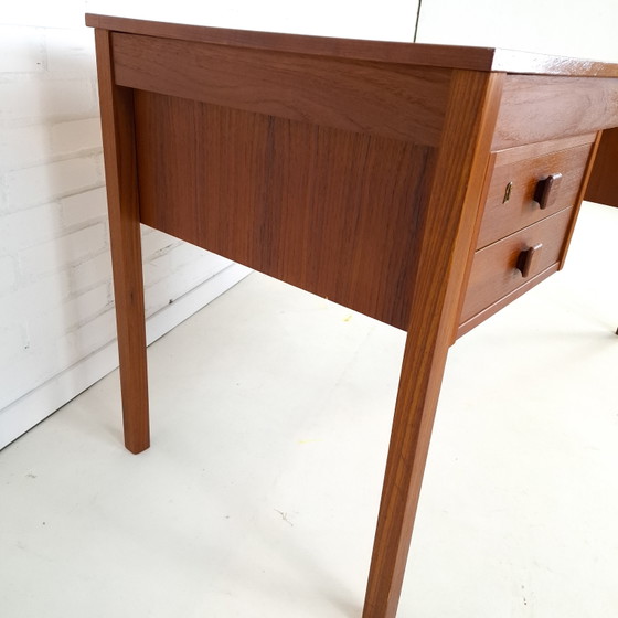 Bureau vintage Domino Møbler en teck années 60 design danois – Bureaux, Wood (photo 10 of 14)